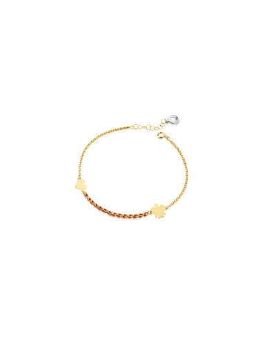 Pulsera Roberto Giannotti Mujer Le rouge c'est chic in Oro amarillo Cristallo NKT308 - NKT308